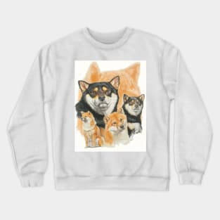 Shiba Inu Medley Crewneck Sweatshirt